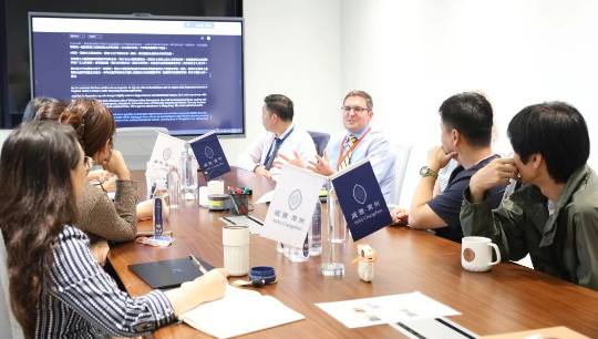 英国威科姆阿贝学校代表团再度到访常州威雅学校