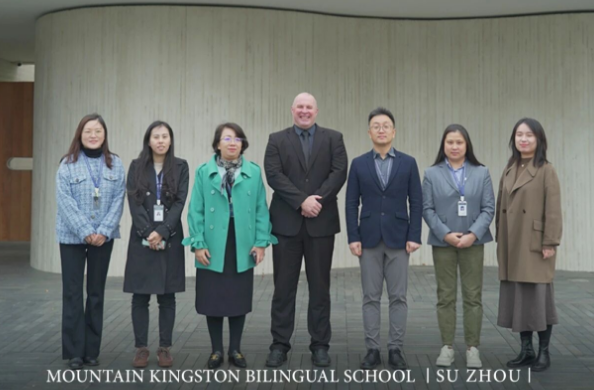 新西兰怀乌库中学校长一行莅临苏州山峰双语学校