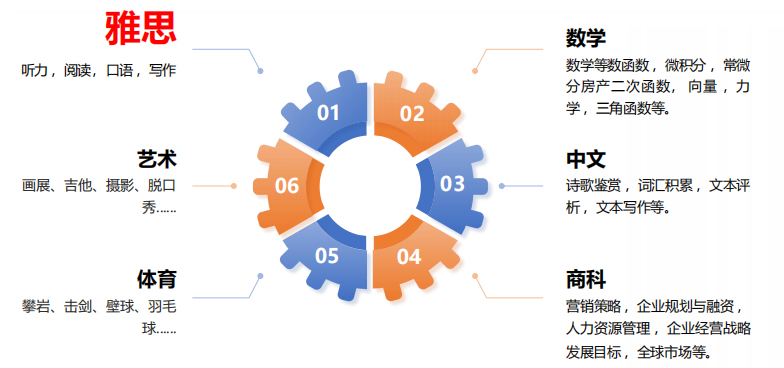 上外贤德国本贯通授课科目